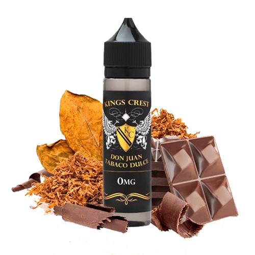 Don Juan Tabaco Dulce Salts - Sales de Nicotina de Kings Crest en DIY Vape.