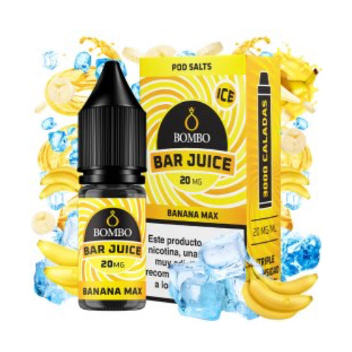 Banana Max Ice 10ml Bar Juice Bombo