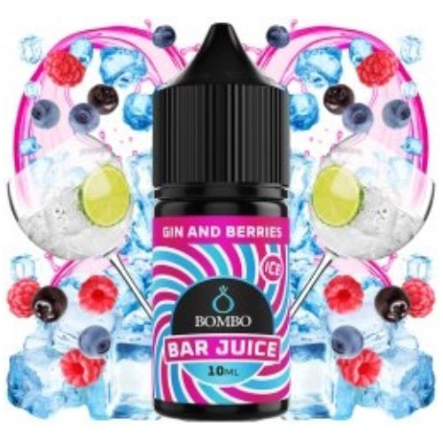 Gin & Berries Ice 10ml Longfill Bombo Bar Juice